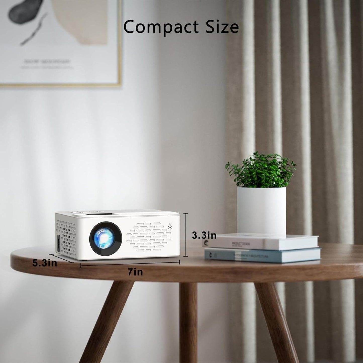 Proyector TMY Mejorado 4K WiFi - 1080P Full HD